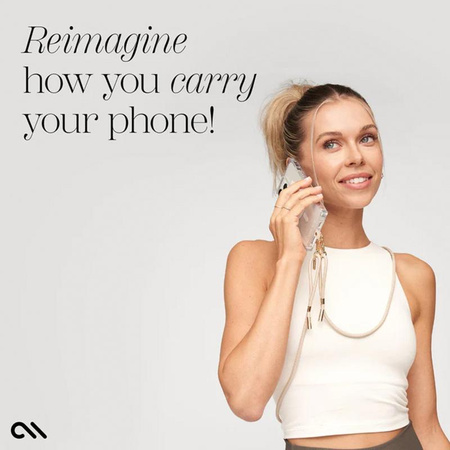 Case-Mate Phone Crossbody Rope - Shoulder strap for phone (Beige)