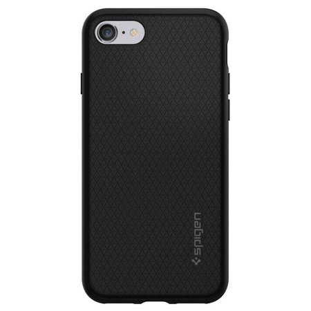 Spigen Liquid Air - Case for iPhone SE 2020 / 8 / 7 (Black)