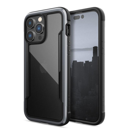 X-Doria Raptic Shield - Coque aluminium iPhone 14 Pro Max (Testé en chute 3m) (Noir)