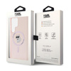 Karl Lagerfeld IML Choupette MagSafe - Samsung Galaxy S24 Ultra Tasche (rosa)