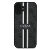 Guess 4G Printed Stripes MagSafe - Hülle iPhone 16 Plus (schwarz)