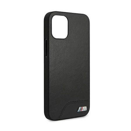 BMW Smooth PU Leather - iPhone 12 mini Case (black)