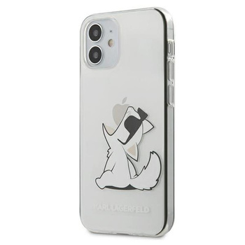 Karl Lagerfeld Choupette Fun Sonnenbrille - iPhone 12 Mini Hülle (Transparent)