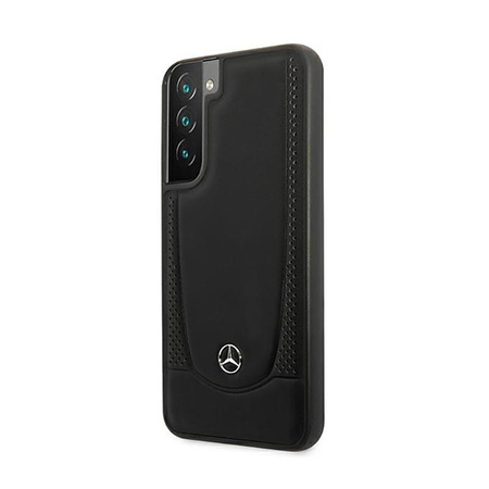 Mercedes Leather Urban Line - pouzdro pro Samsung Galaxy S22+ (černé)