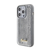 Guess Sequin Script Metal - iPhone 15 Pro Max tok (ezüst)