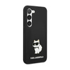 Karl Lagerfeld Silicone Choupette - Samsung Galaxy S24+ Case (black)