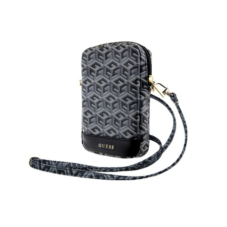 Guess Zip GCube Bottom Stripe - Handytasche (Schwarz)