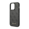 Guess 4G Metal Gold Logo  Case iPhone 14 Pro Max (Grey)