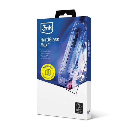 SZKŁO HARTOWANE 3MK DO IPHONE 16 PRO | 17 Z RAMKĄ SZYBKA OCHRONNA EKRAN 9H