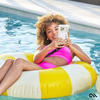 Case-Mate Waterproof Floating Pouch - Wasserdichte Tasche für Smartphones (Sand Dollar)