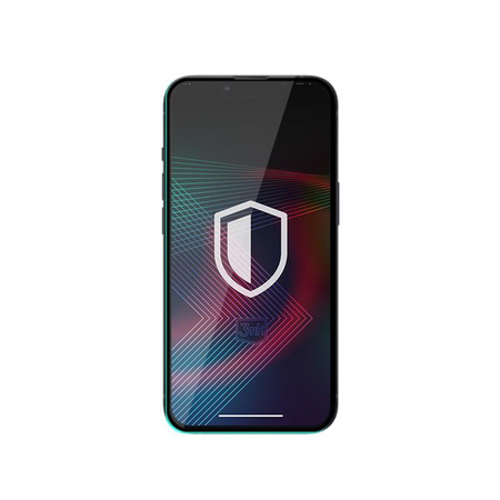 3mk HardGlass Max Lite - Verre trempé pour iPhone 14 / iPhone 13 / iPhone 13 Pro (Noir)