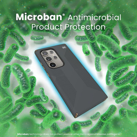 Speck Presidio2 Grip - pouzdro pro Samsung Galaxy S24 Ultra (Charcoal Grey / Cool Bronze)