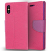Zizo Flap Wallet Pouch - iPhone X case with card pockets + stand up (Pink/Purple)