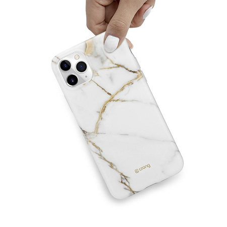 Crong márvány tok - iPhone 11 Pro tok (fehér)