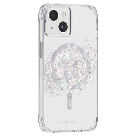 Case-Mate Karat MagSafe - pouzdro na iPhone 14 zdobené perletí (A Touch of Pearl)