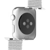 PURO Nylon - Řemínek pro Apple Watch 42/44/45 mm (Bílá)