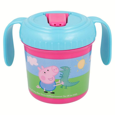 Peppa Pig - Softdrinkbecher mit Griffen 250 ml Peppa Pig