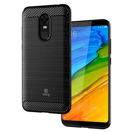 Crong Soft Armour Cover - Xiaomi Redmi 5 Plus Hülle (schwarz)