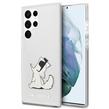 Karl Lagerfeld Choupette Fun - Etui Samsung Galaxy S22 Ultra (Transparent)