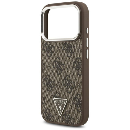 Guess 4G Triangle Logo MagSafe - Hülle iPhone 17 Pro (braun)