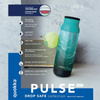 Quokka Pulse - Thermoflasche aus Edelstahl 700 ml Drop Safe (Black)