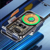 WEKOME WP-U204 Vanguard Serie - Automatische Autohalterung mit 15W drahtlosem Laden (Schwarz)