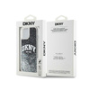 DKNY Liquid Glitter Big Logo - iPhone 15 Plus / 14 Plus Tasche (schwarz)