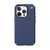 Speck Presidio2 Pro Magsafe - Coque pour iPhone 15 Pro (Bleu Littoral / Gris Poussière / Blanc)