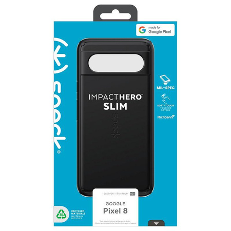 Speck ImpactHero Slim - Étui Google Pixel 8 (Noir)