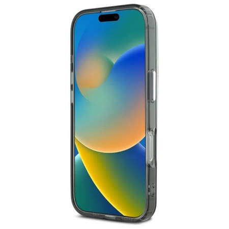 Karl Lagerfeld IML Monogram Karl & Choupette Head MagSafe - Pouzdro pro iPhone 16 Pro Max (černé)