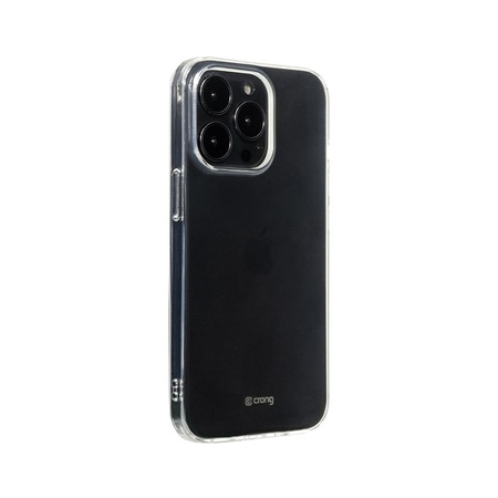 ETUI PRZEZROCZYSTE DO IPHONE 13 PRO, Crong Bezbarwne, Eleganckie, Plecki