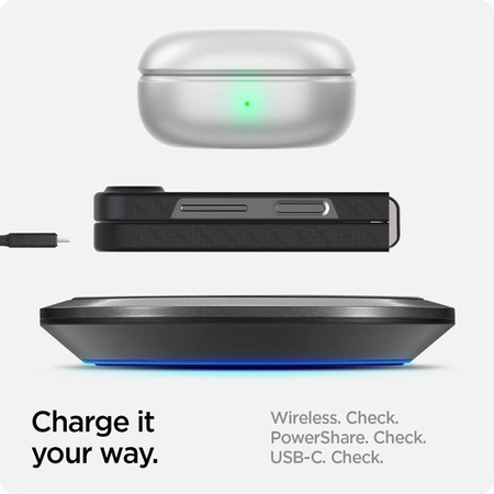 Spigen Airskin - Etui pour Samsung Galaxy Z Flip 6 / 7 FE (Noir Aramide)