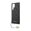 Guess 4G Charms Kollektion - Samsung Galaxy S24 Ultra Tasche (schwarz)