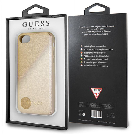 Guess Iridescent - iPhone 8 / 7 case (gold)
