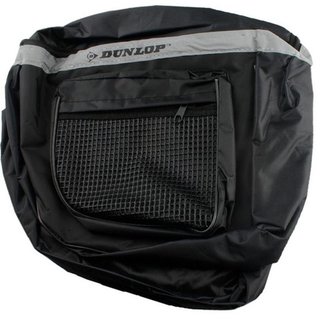 Dunlop - Torba / sakwa rowerowa na bagażnik duża 26 l (Czarny)
