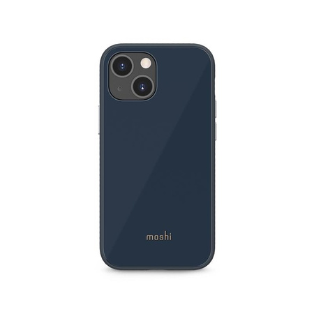 Moshi iGlaze Slim Hardshell Case - iPhone 13 mini (systém SnapTo) (břidlicově modrá)