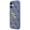 ETUI DO IPHONE 17 GUESS NIEBIESKIE ORYGINALNE ELEGANCKIE CASE PLECKI