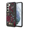Guess Flower Collection - Samsung Galaxy S23+ tok (khaki)