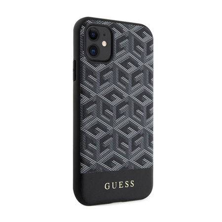 Guess GCube Stripes MagSafe - Case for iPhone 11 (Black)