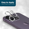 Case-Mate Sparkle Lencsevédő - Kameravédő üveg iPhone 14 Pro / iPhone 14 Pro Max készülékhez (Twinkle)