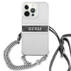Guess 4G Silver Stripe Crossbody - iPhone 13 Pro tok