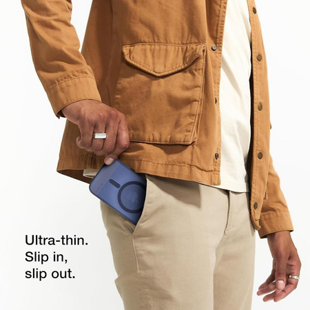 Incase Slim Case MagSafe - Hülle iPhone 16 (Deep Space Blue)