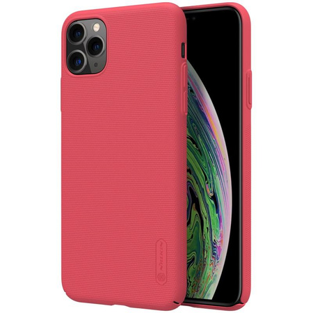 Nillkin Super Frosted Shield - Pouzdro pro Apple iPhone 11 Pro Max (Jasně červené)