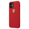 Ferrari On Track Silicone - iPhone 12 mini Case (red)