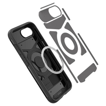 Spigen Slim Armor Mag MagSafe - Case for iPhone 16e (Black)