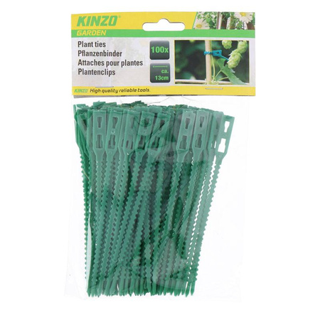 Kinzo stahovací pásky pro pěstování rostlin 13 cm (100 ks).)