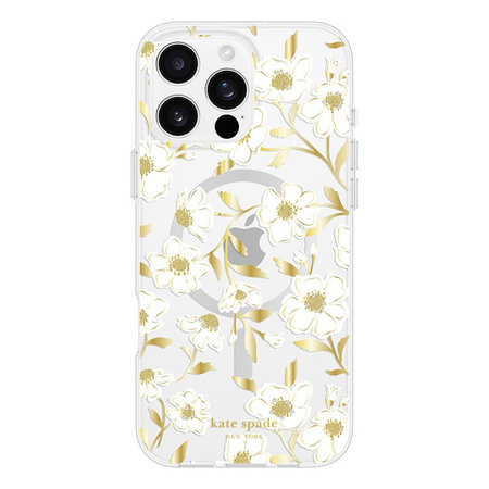 Kate Spade New York Protective Gems MagSafe - Hülle für iPhone 16 Pro Max (Sunshine Floral)