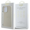 Guess Grained Ring MagSafe - iPhone 16 Pro Max tok (bézs)