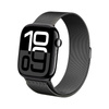 Crong Milano Steel - Stainless Steel Strap for Apple Watch 44/45/46/49 mm (Graphite)