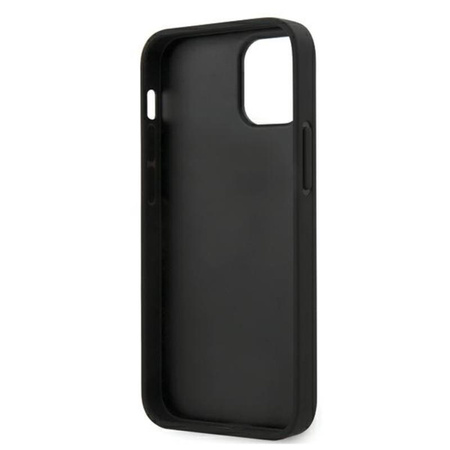 Guess 4G Bottom Stripe Collection - pouzdro pro iPhone 12 mini (šedé)